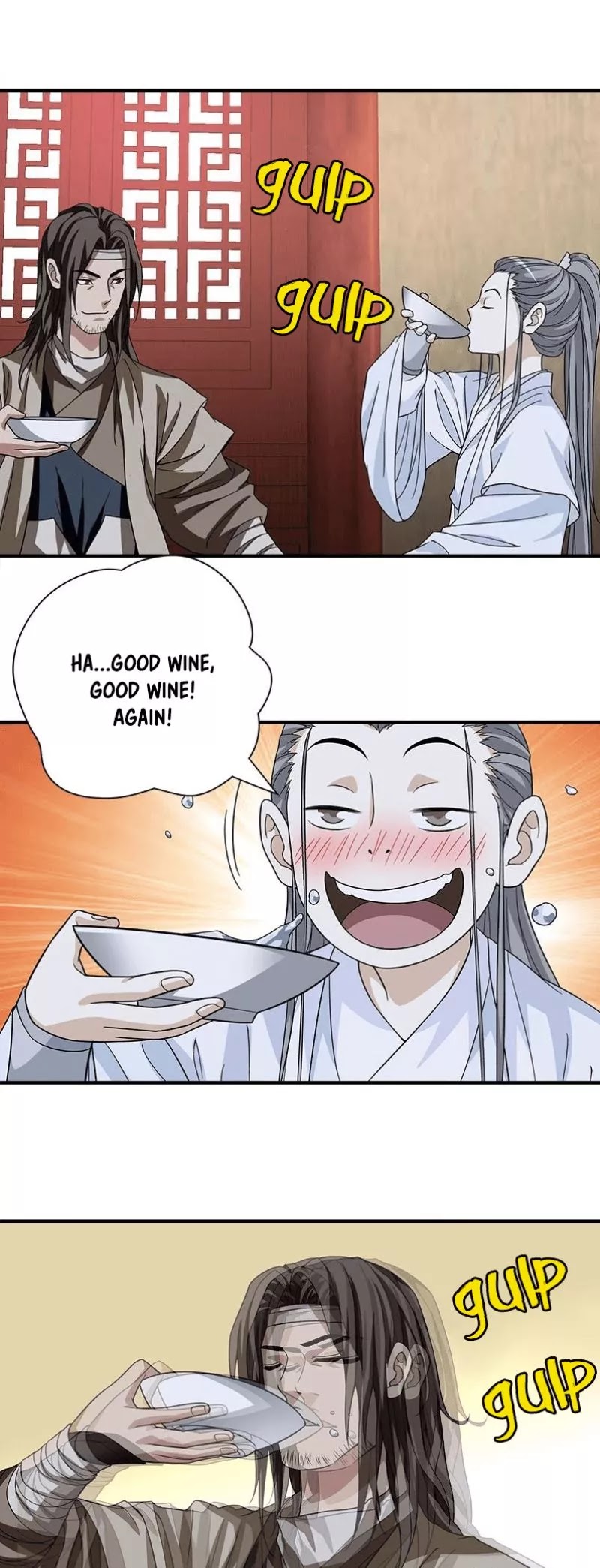 Demi-Gods and Semi-Devils Chapter 79 page 9 - Chapter 79: Drinking between men
