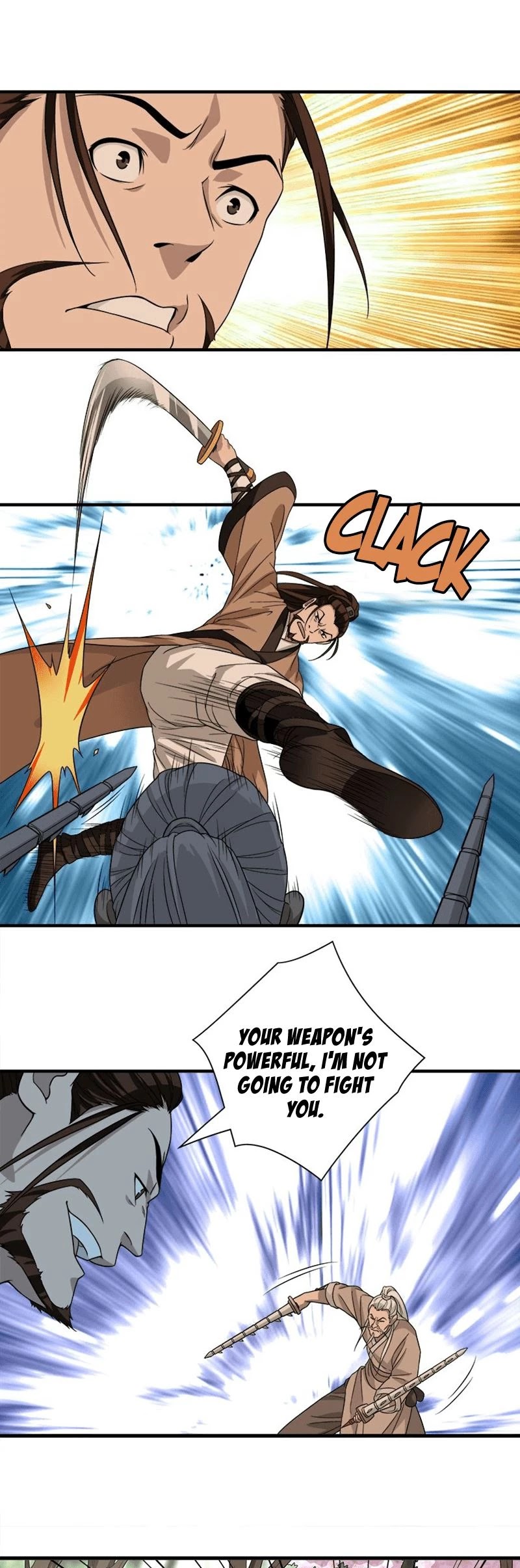 Demi-Gods and Semi-Devils Chapter 82 page 4 - Chapter 82: The four elders of the beggars’ sect settle the storm