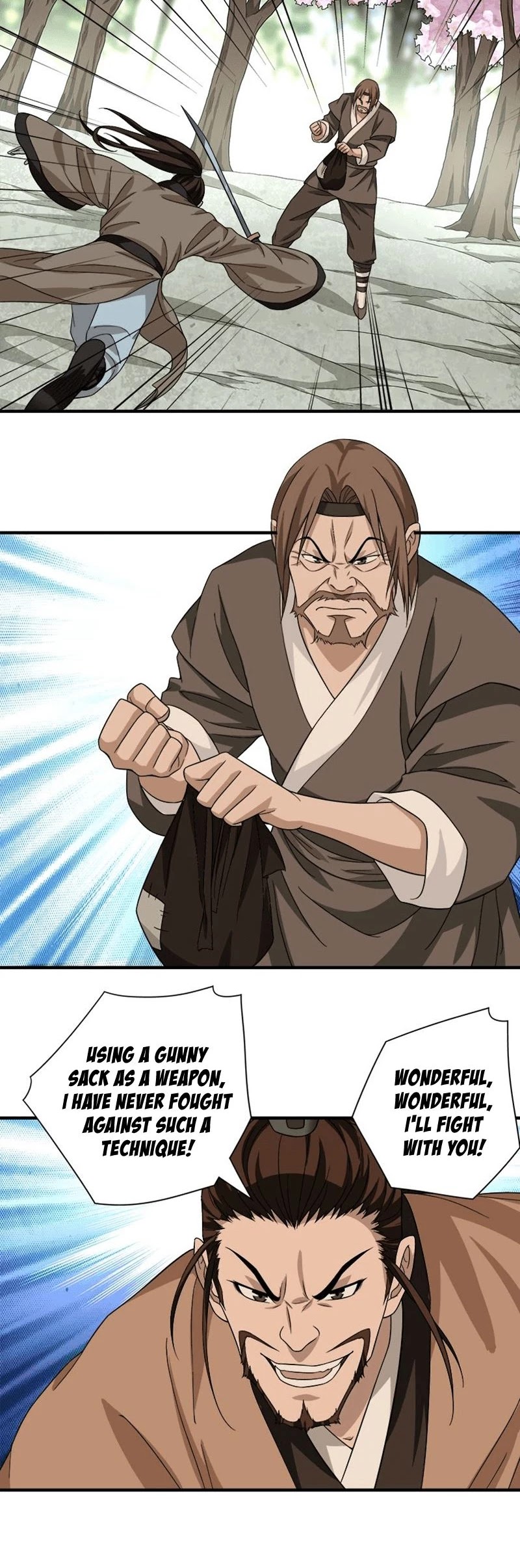 Demi-Gods and Semi-Devils Chapter 82 page 5 - Chapter 82: The four elders of the beggars’ sect settle the storm