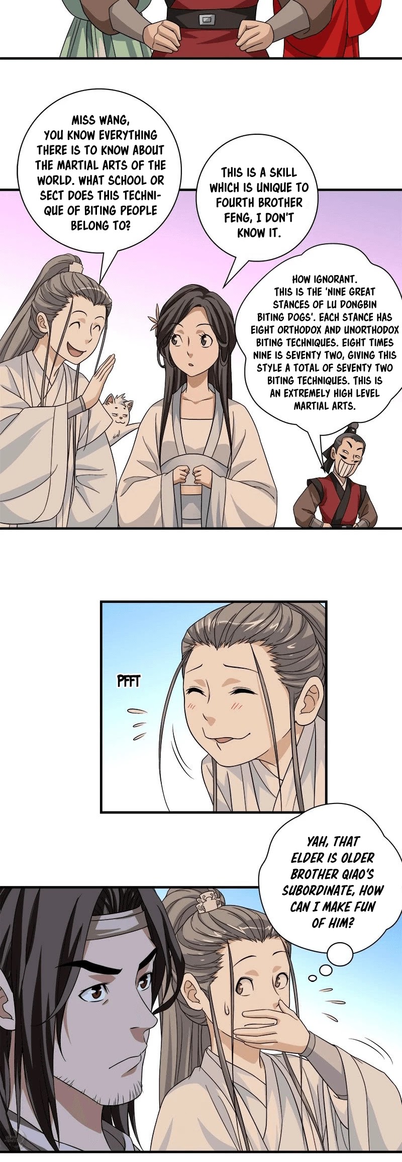Demi-Gods and Semi-Devils Chapter 82 page 9 - Chapter 82: The four elders of the beggars’ sect settle the storm