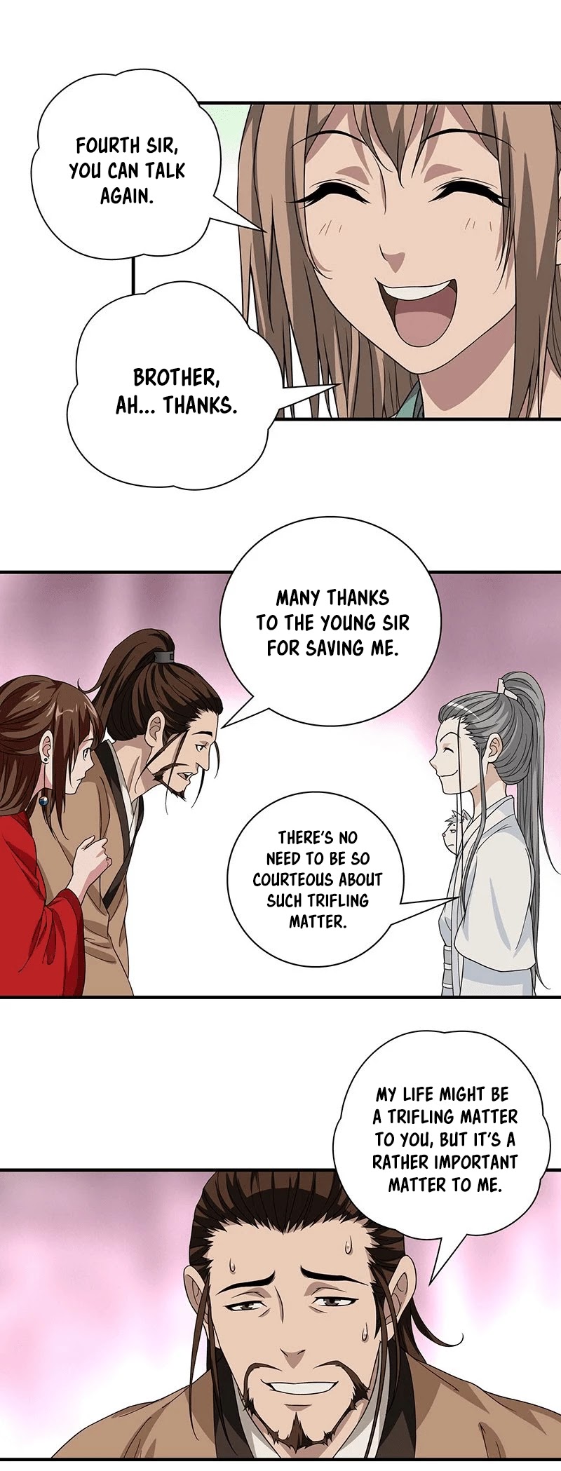 Demi-Gods and Semi-Devils Chapter 83 page 14 - Chapter 83: A person who fights when a fight is available