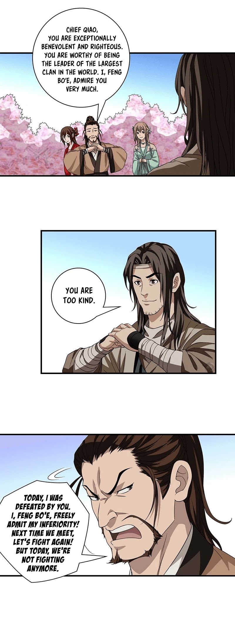 Demi-Gods and Semi-Devils Chapter 83 page 15 - Chapter 83: A person who fights when a fight is available