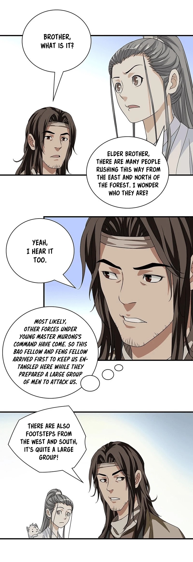 Demi-Gods and Semi-Devils Chapter 83 page 19 - Chapter 83: A person who fights when a fight is available