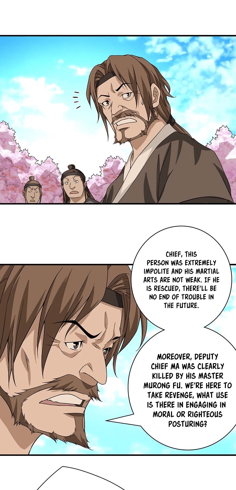 Demi-Gods and Semi-Devils Chapter 83 page 2 - Chapter 83: A person who fights when a fight is available