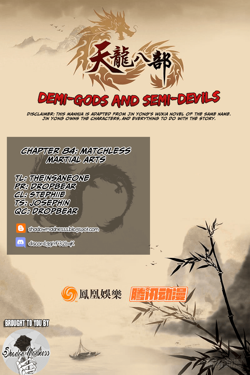 Demi-Gods and Semi-Devils Chapter 84 page 1 - Chapter 84: Matchless Martial Arts