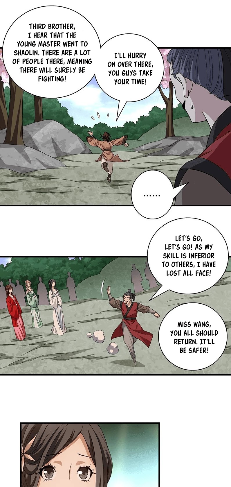 Demi-Gods and Semi-Devils Chapter 85 page 4 - Chapter 85: Chaos