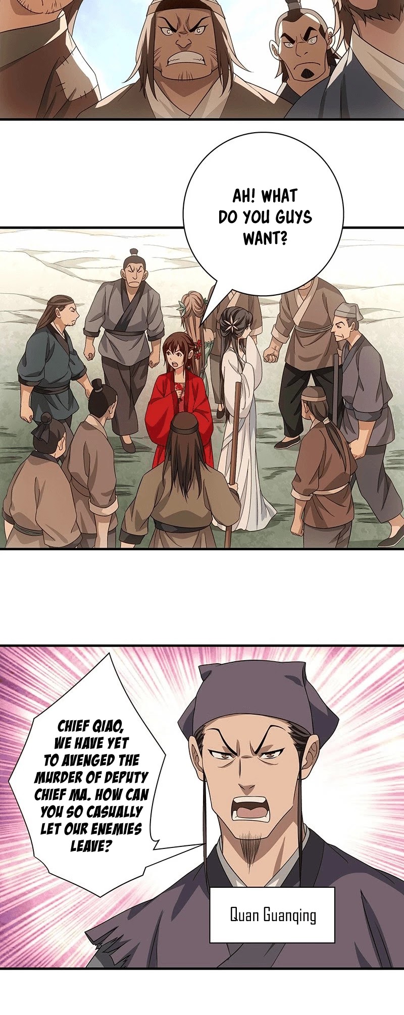 Demi-Gods and Semi-Devils Chapter 85 page 7 - Chapter 85: Chaos