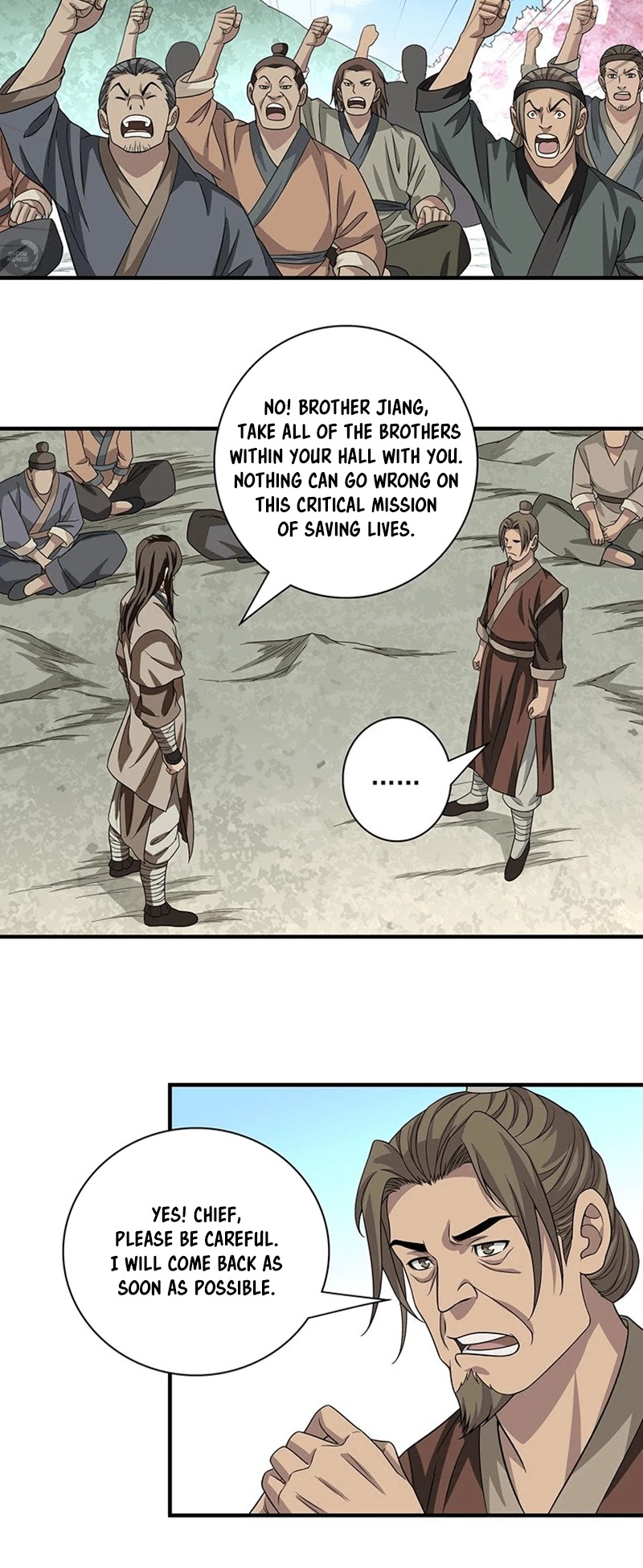 Demi-Gods and Semi-Devils Chapter 86 page 3 - Chapter 86: Dead Men Tell No Tales
