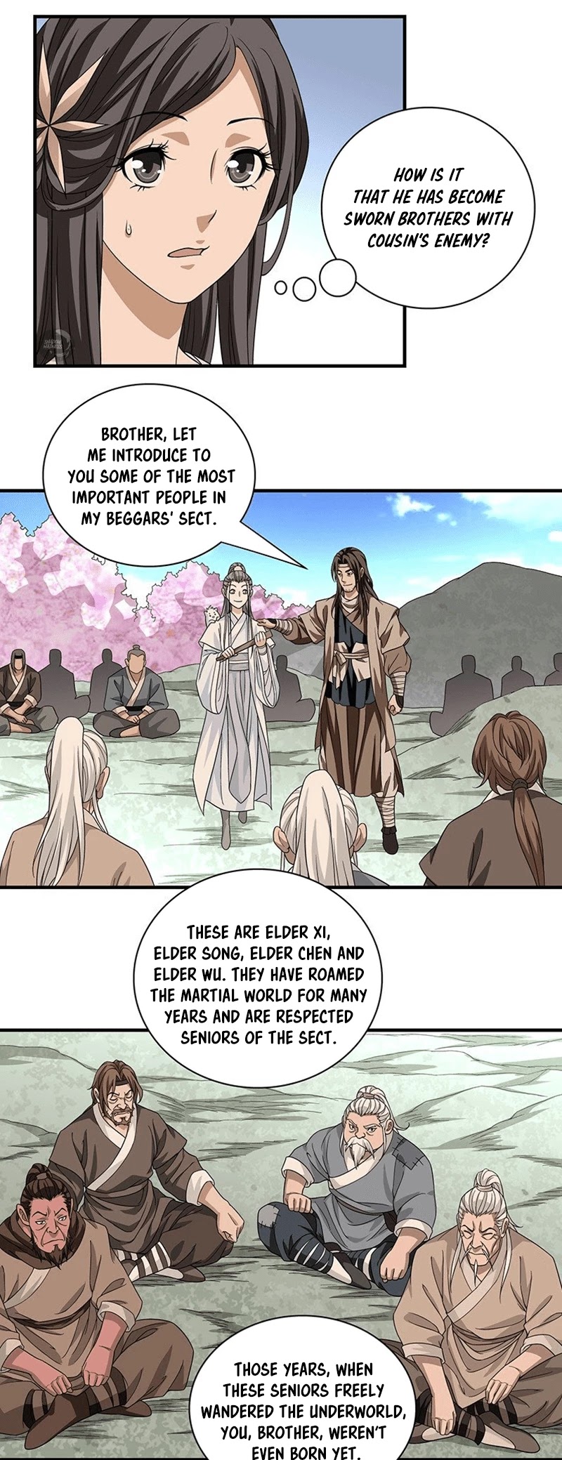 Demi-Gods and Semi-Devils Chapter 86 page 8 - Chapter 86: Dead Men Tell No Tales