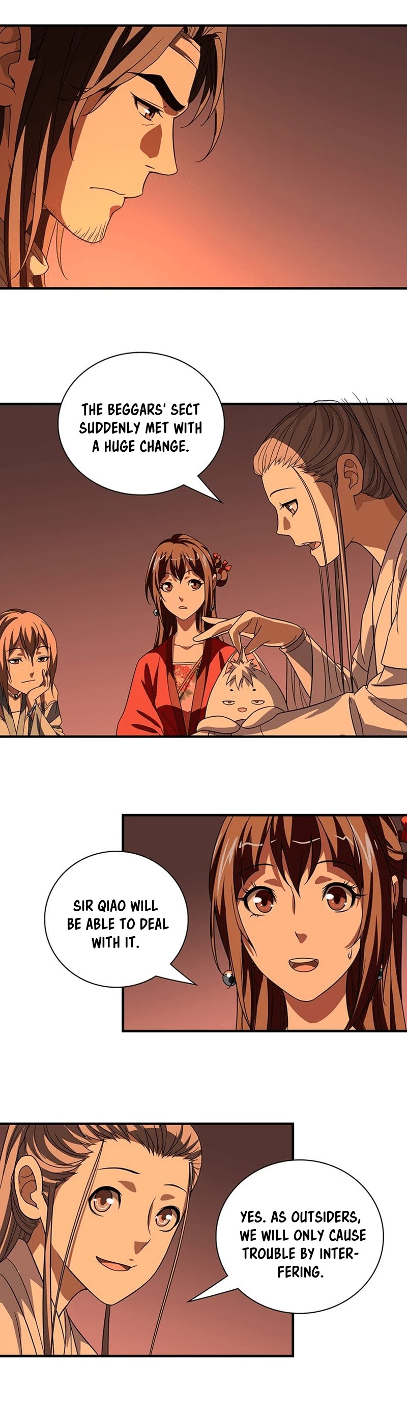 Demi-Gods and Semi-Devils Chapter 87 page 12 - Chapter 87: A wall of brothers