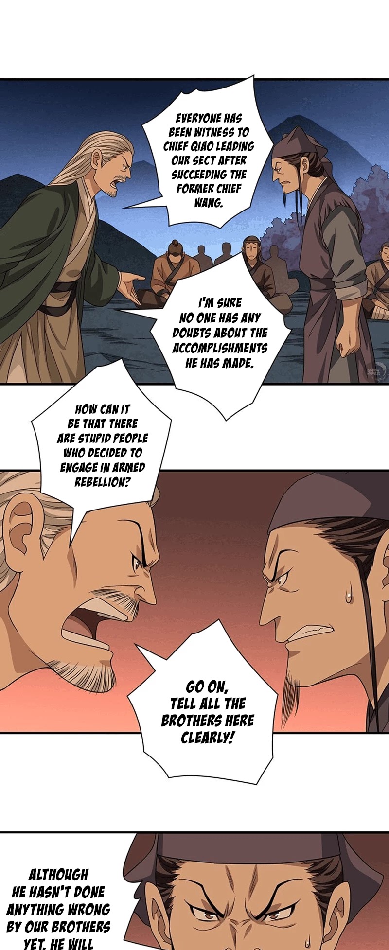 Demi-Gods and Semi-Devils Chapter 87 page 13 - Chapter 87: A wall of brothers