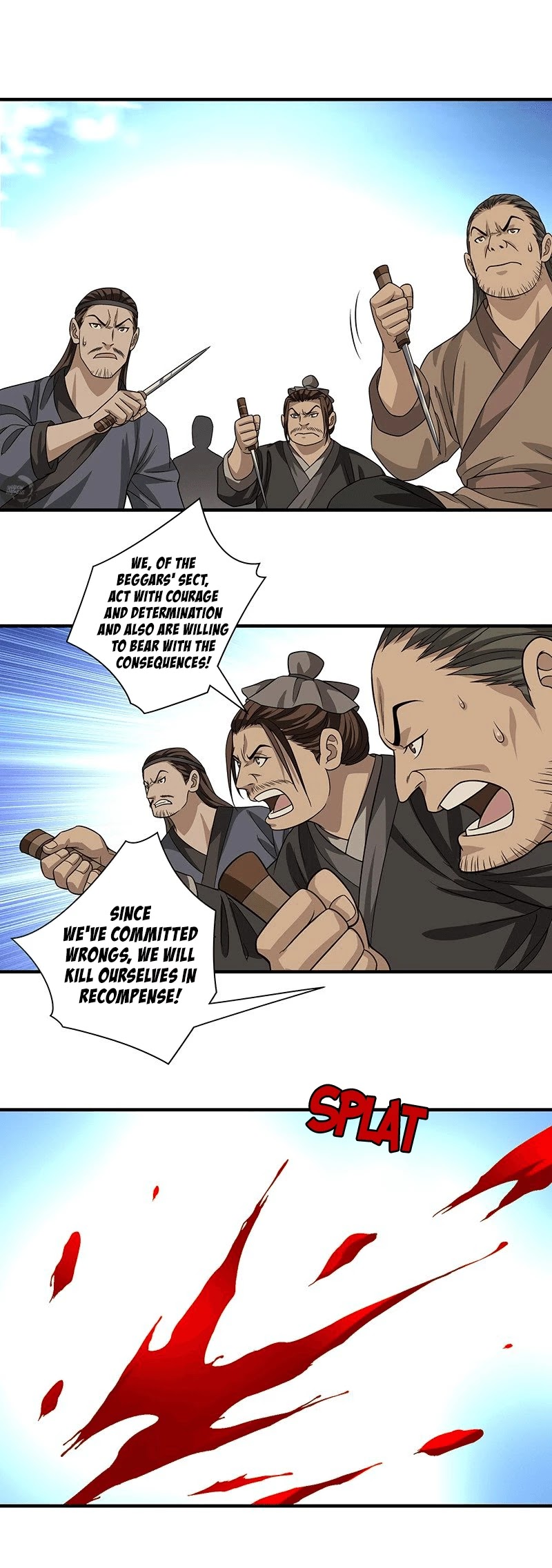 Demi-Gods and Semi-Devils Chapter 87 page 2 - Chapter 87: A wall of brothers