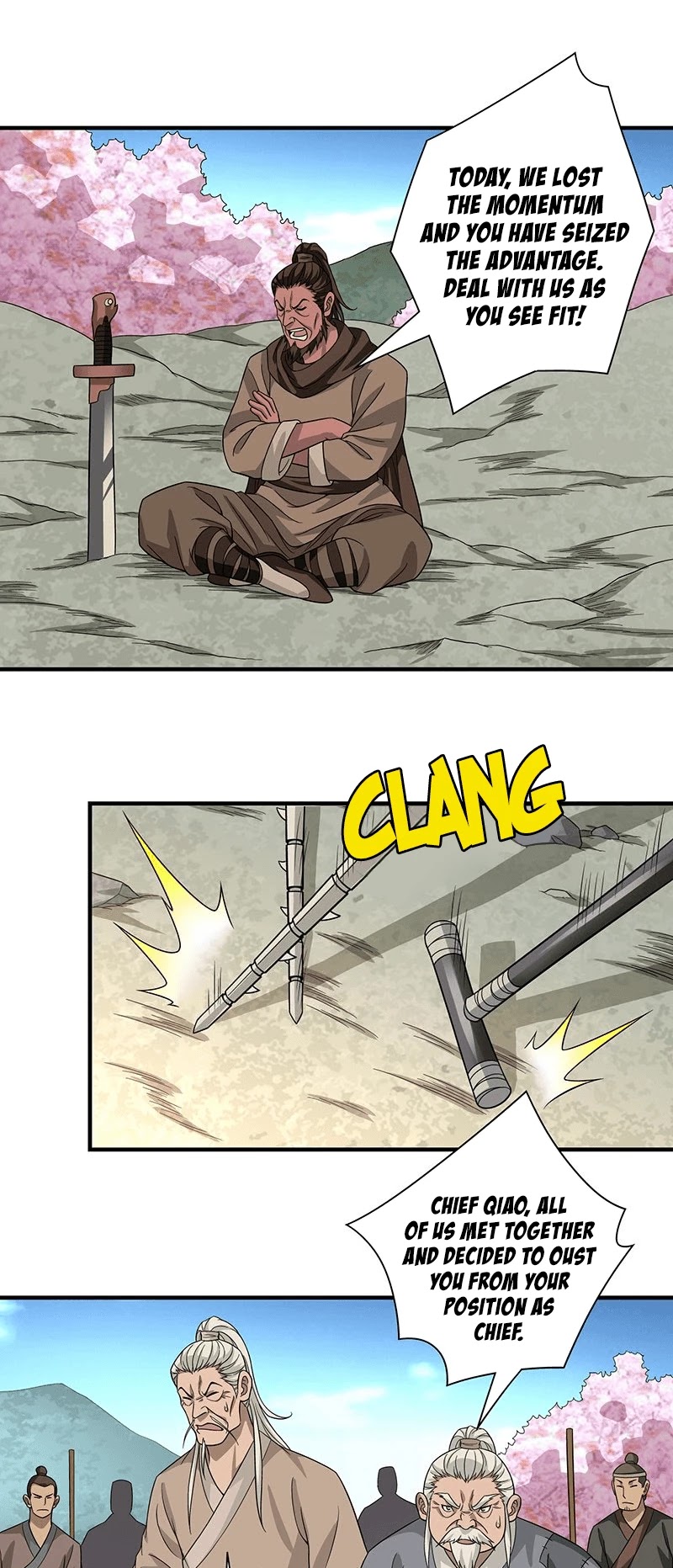 Demi-Gods and Semi-Devils Chapter 87 page 4 - Chapter 87: A wall of brothers