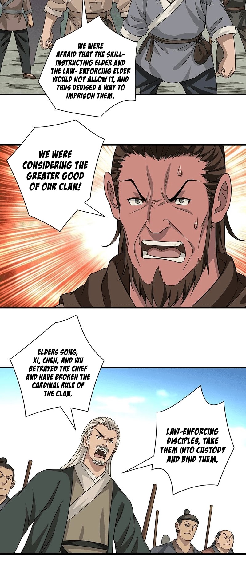 Demi-Gods and Semi-Devils Chapter 87 page 5 - Chapter 87: A wall of brothers