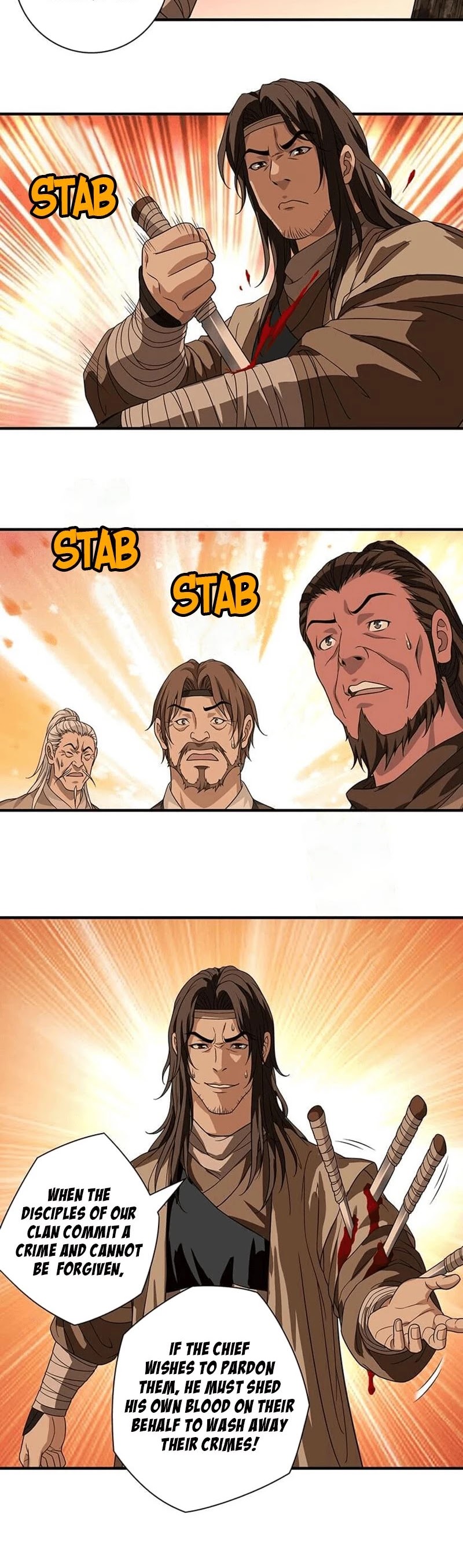 Demi-Gods and Semi-Devils Chapter 88 page 13 - Chapter 88: Cleansed by blood
