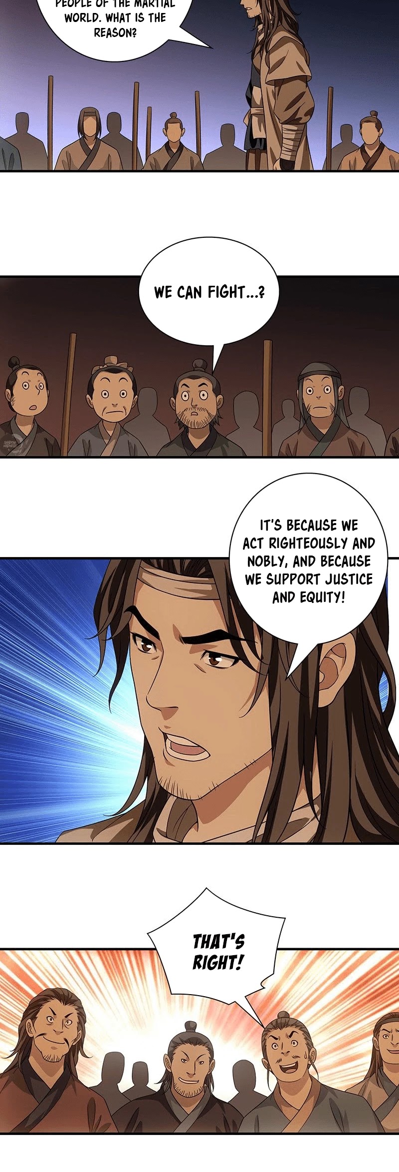 Demi-Gods and Semi-Devils Chapter 88 page 3 - Chapter 88: Cleansed by blood