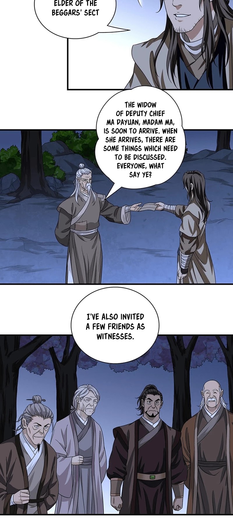 Demi-Gods and Semi-Devils Chapter 89 page 11 - Chapter 89: Eventful day