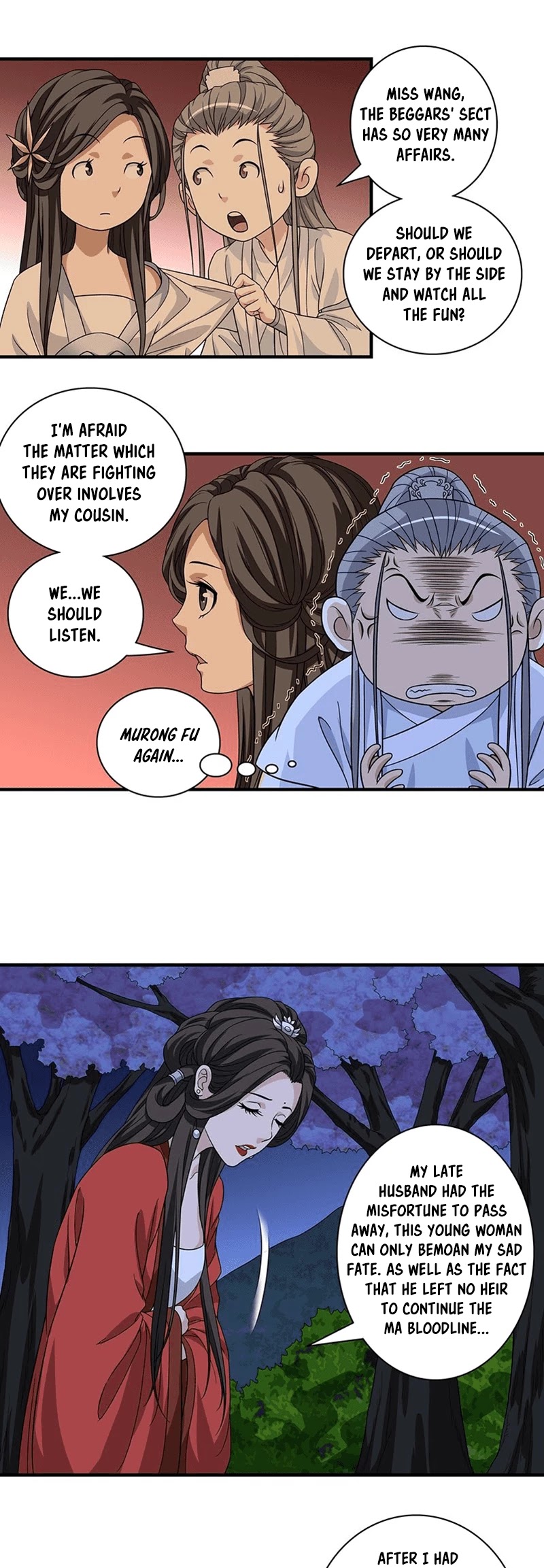 Demi-Gods and Semi-Devils Chapter 89 page 14 - Chapter 89: Eventful day
