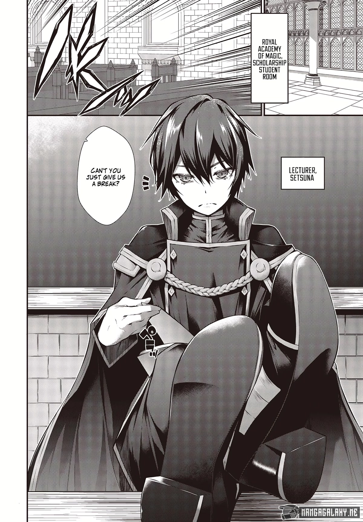 Demon Instructor at the Royal Academy of Magic Chapter 1 page 4 - Chapter 1