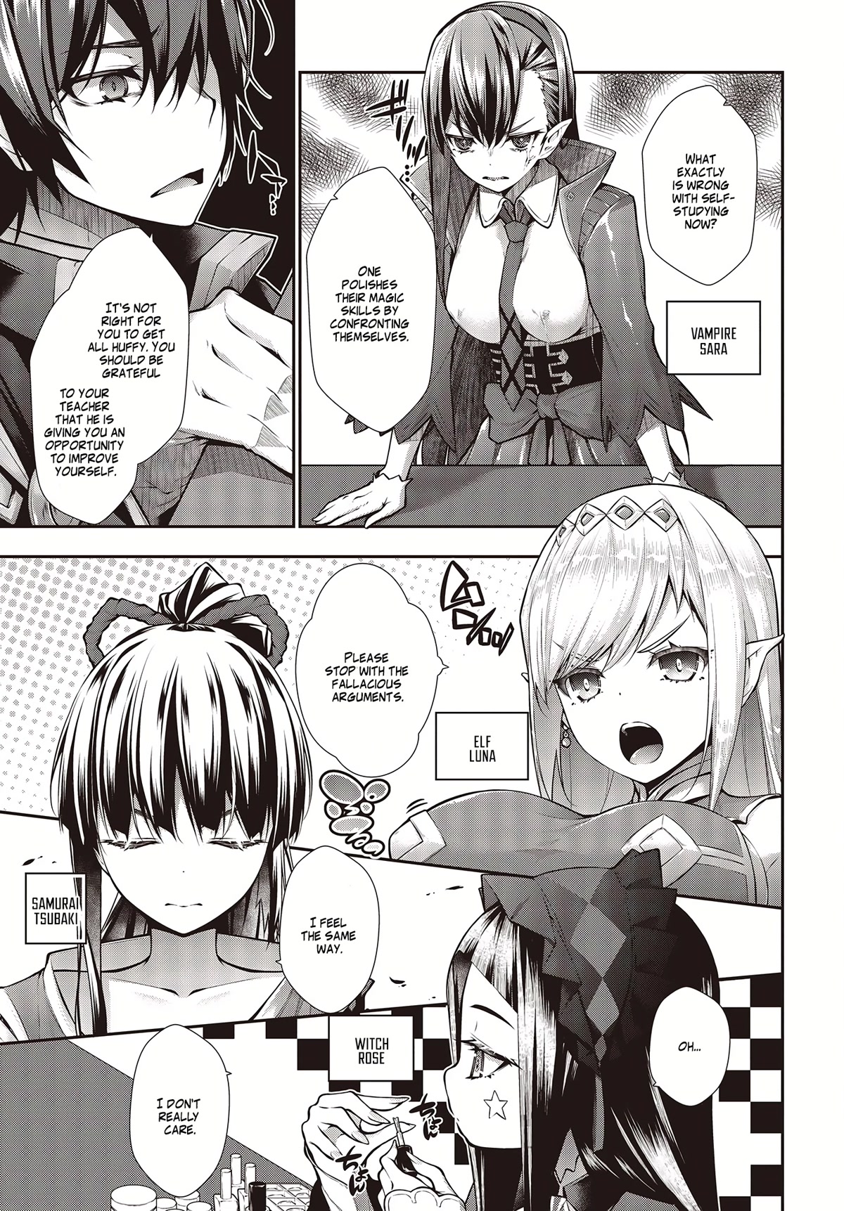 Demon Instructor at the Royal Academy of Magic Chapter 1 page 5 - Chapter 1