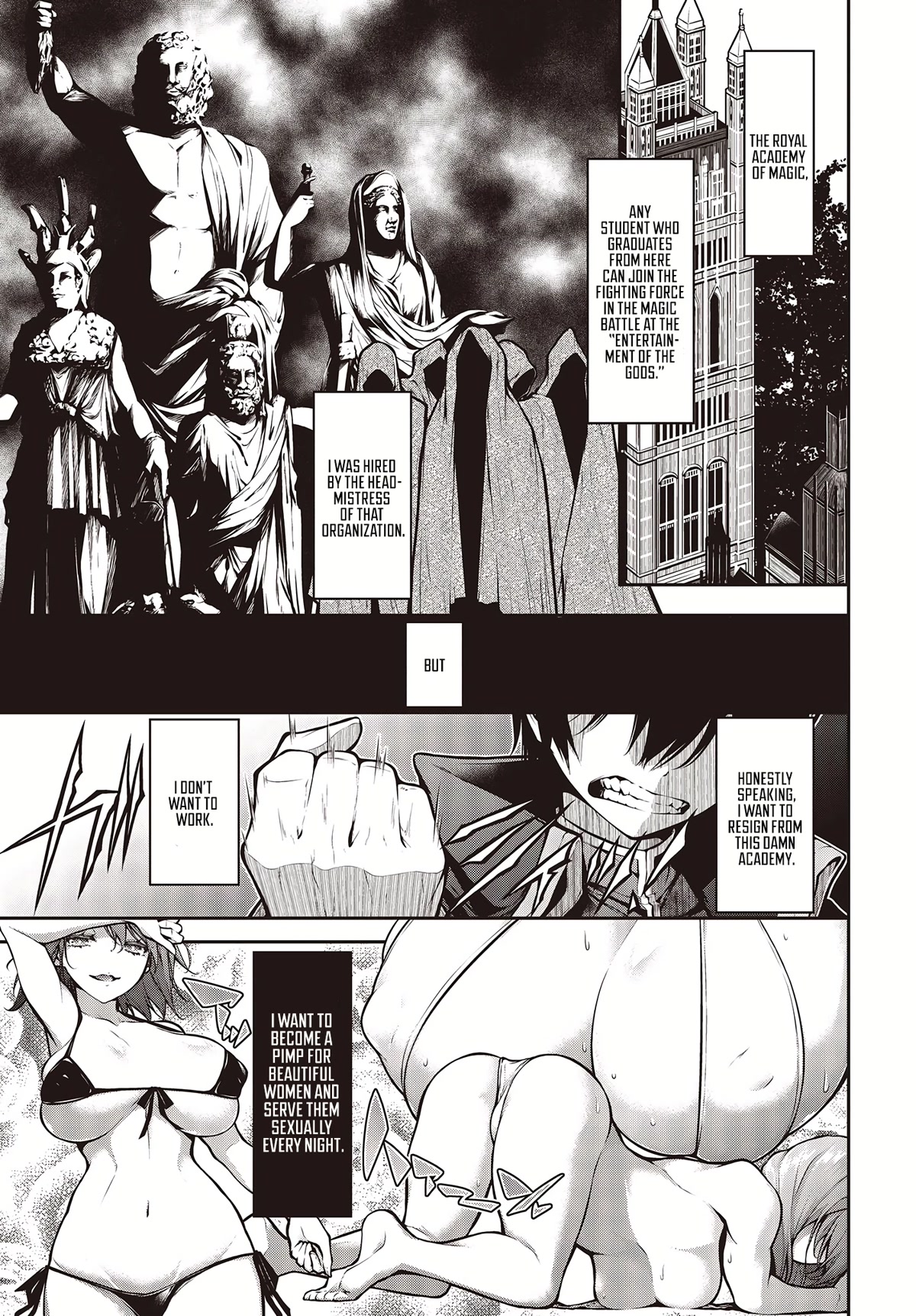 Demon Instructor at the Royal Academy of Magic Chapter 1 page 7 - Chapter 1