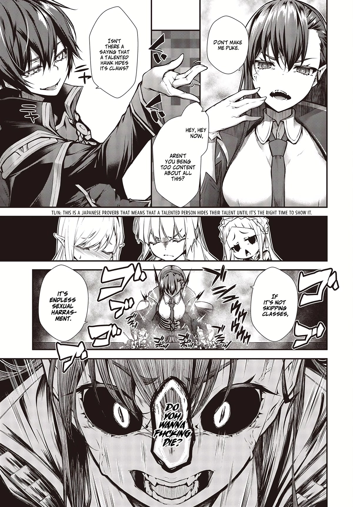 Demon Instructor at the Royal Academy of Magic Chapter 1 page 9 - Chapter 1
