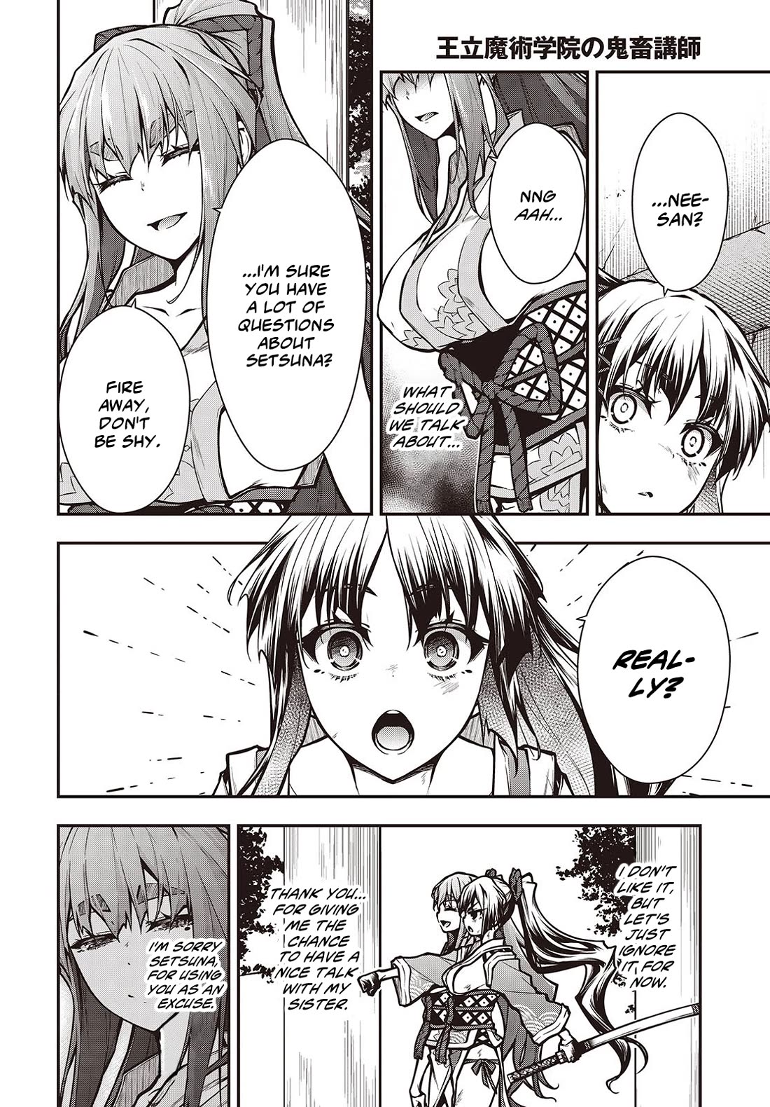 Demon Instructor at the Royal Academy of Magic Chapter 13 page 7 - Chapter 13