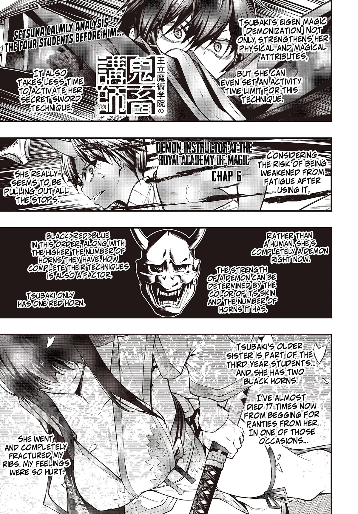 Demon Instructor at the Royal Academy of Magic Chapter 6 page 2 - Chapter 6