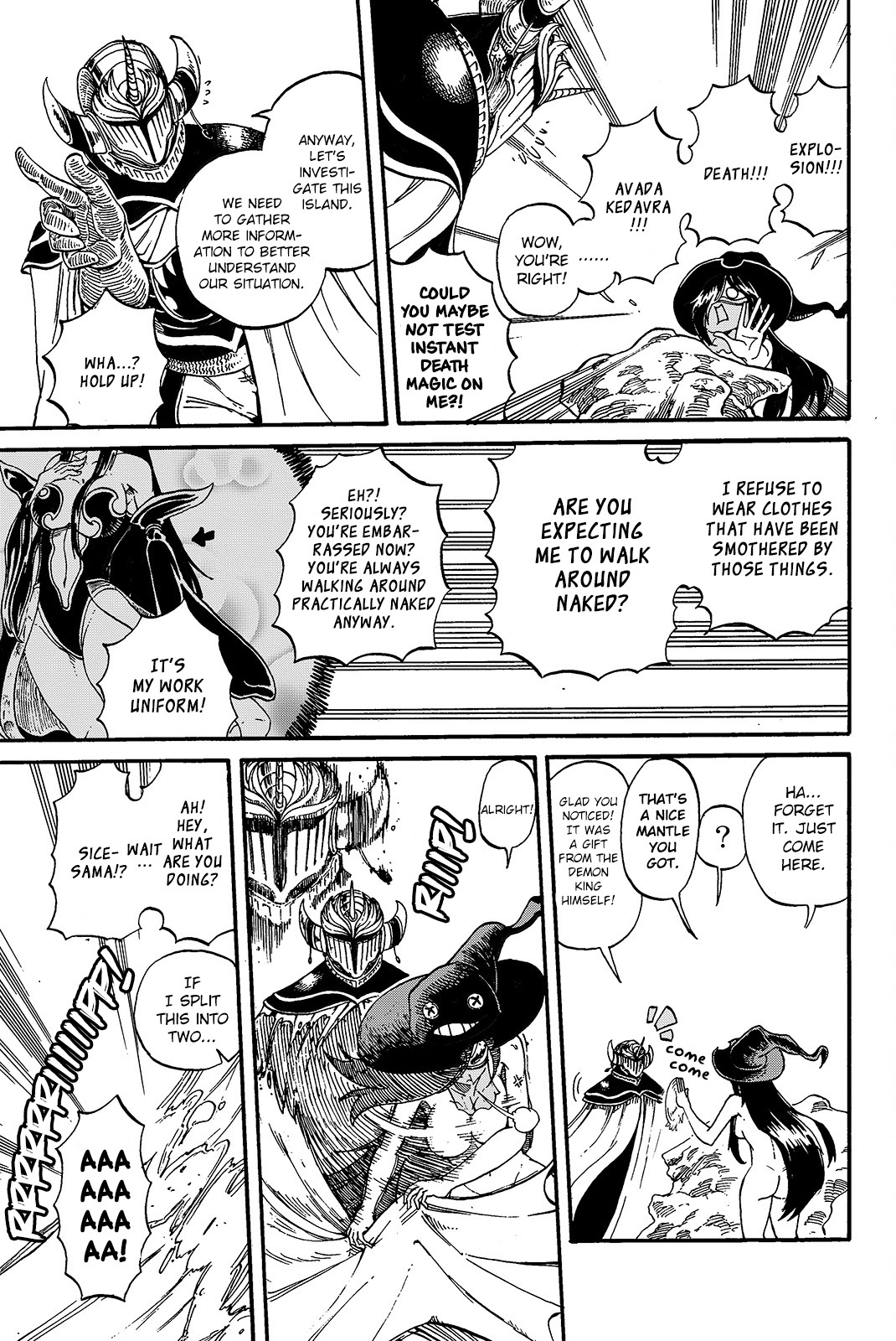 Demon King in Distress!!! Chapter 4 page 7 - Chapter 4: Wolf's Fang