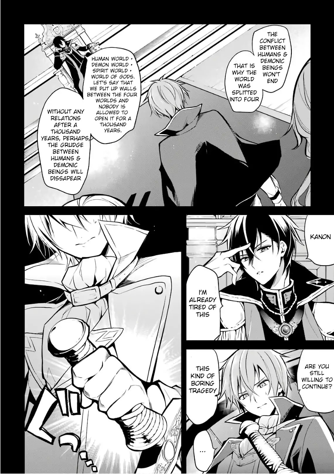 Demon King Mismatched School ~The Founder of the Strongest Demon King in History, He Arrives at School as Descendants After Reincarnating~ Chapter 1 page 13 - Chapter 1: Reincarnation and a Written Invitation