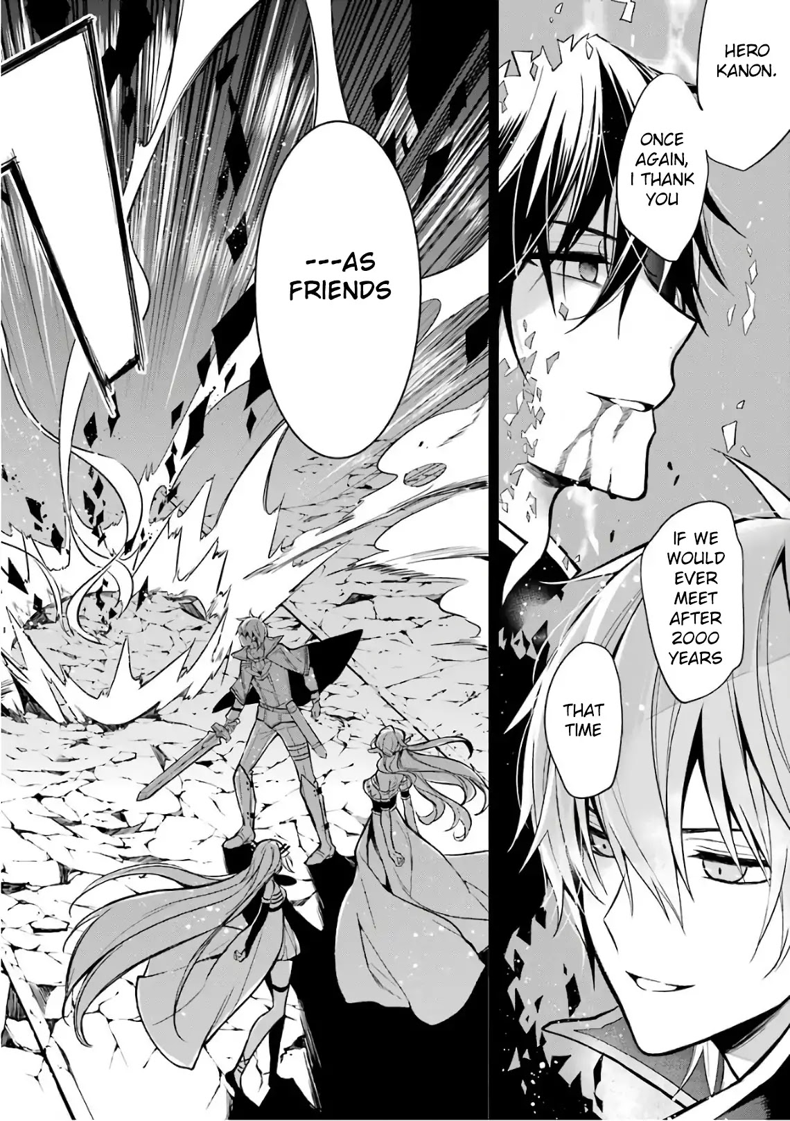 Demon King Mismatched School ~The Founder of the Strongest Demon King in History, He Arrives at School as Descendants After Reincarnating~ Chapter 1 page 17 - Chapter 1: Reincarnation and a Written Invitation