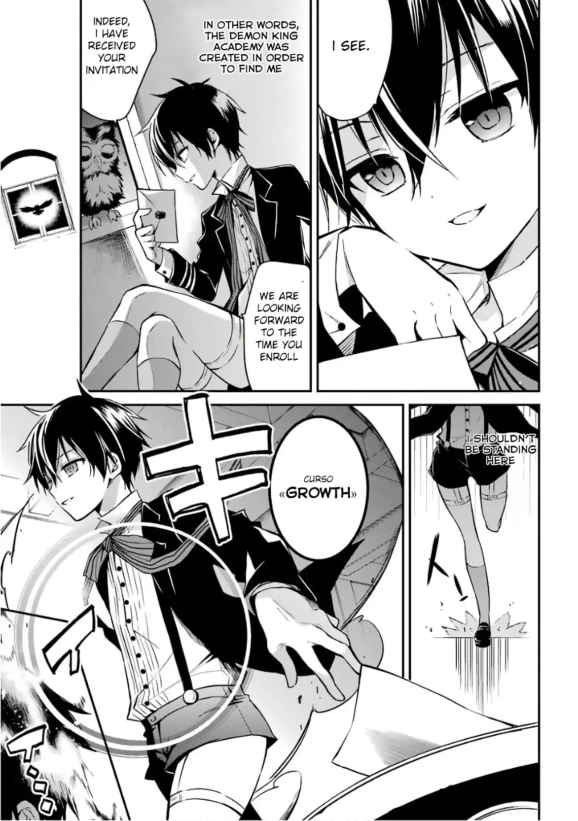 Demon King Mismatched School ~The Founder of the Strongest Demon King in History, He Arrives at School as Descendants After Reincarnating~ Chapter 1 page 26 - Chapter 1: Reincarnation and a Written Invitation