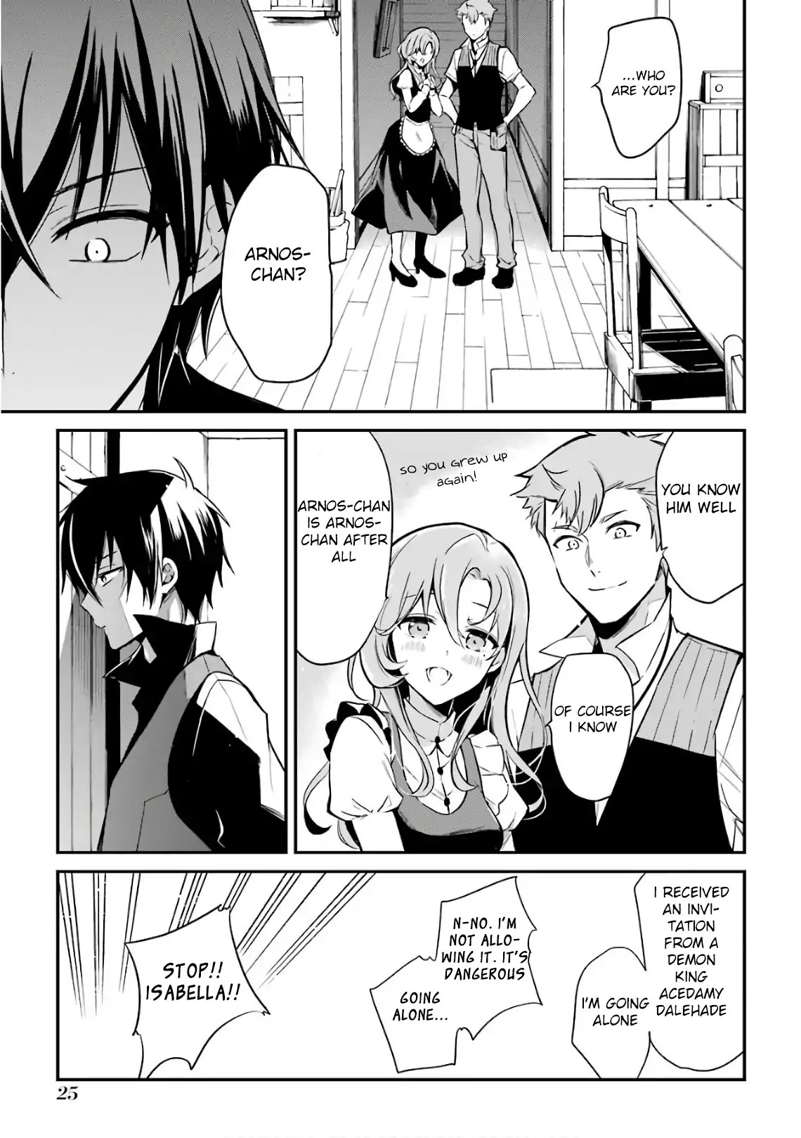 Demon King Mismatched School ~The Founder of the Strongest Demon King in History, He Arrives at School as Descendants After Reincarnating~ Chapter 1 page 28 - Chapter 1: Reincarnation and a Written Invitation