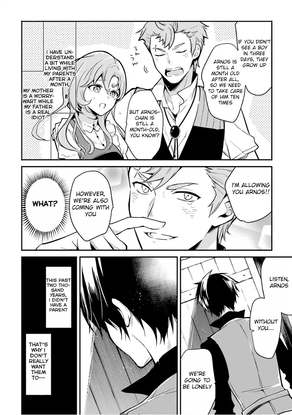 Demon King Mismatched School ~The Founder of the Strongest Demon King in History, He Arrives at School as Descendants After Reincarnating~ Chapter 1 page 29 - Chapter 1: Reincarnation and a Written Invitation