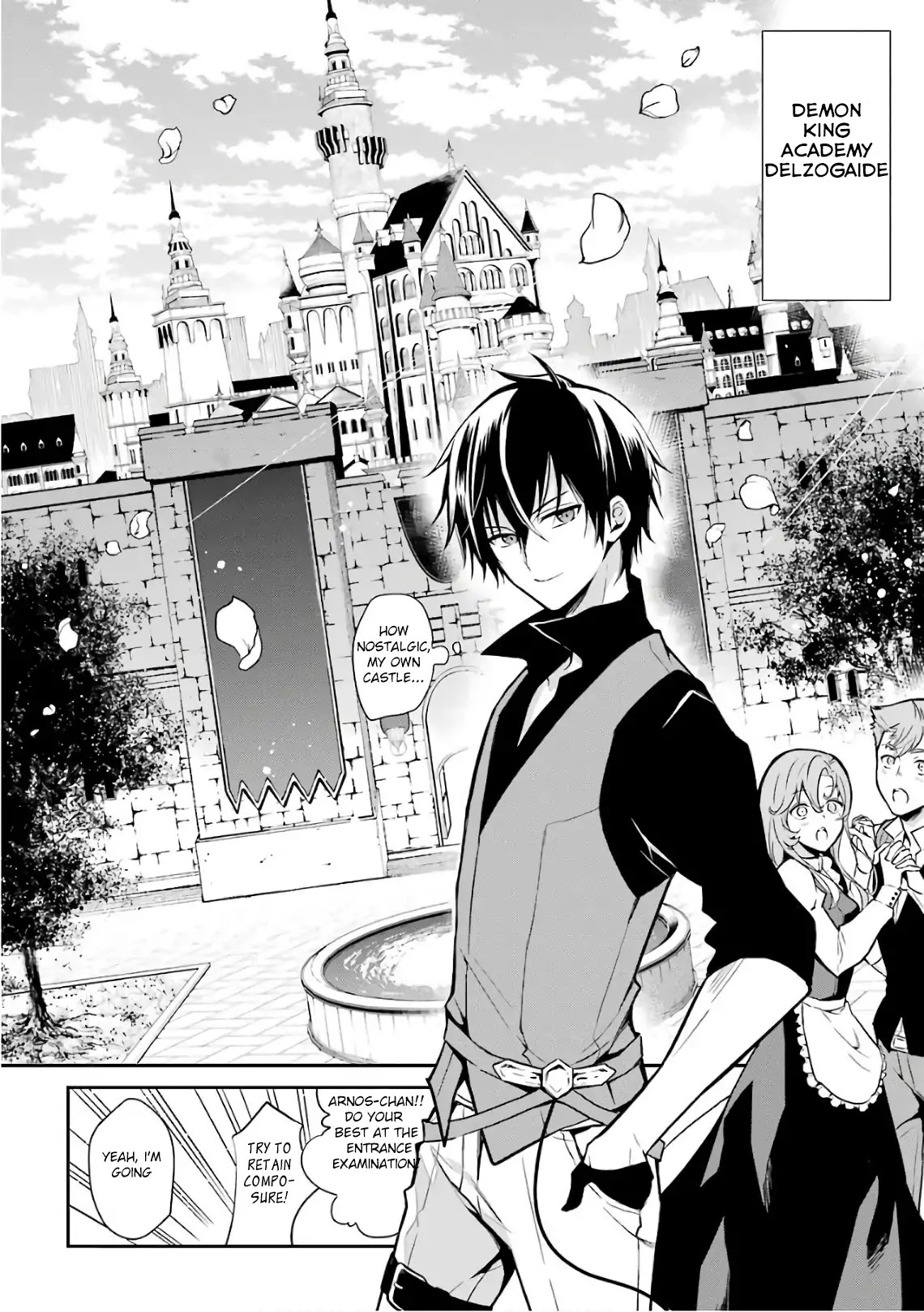 Demon King Mismatched School ~The Founder of the Strongest Demon King in History, He Arrives at School as Descendants After Reincarnating~ Chapter 1 page 31 - Chapter 1: Reincarnation and a Written Invitation