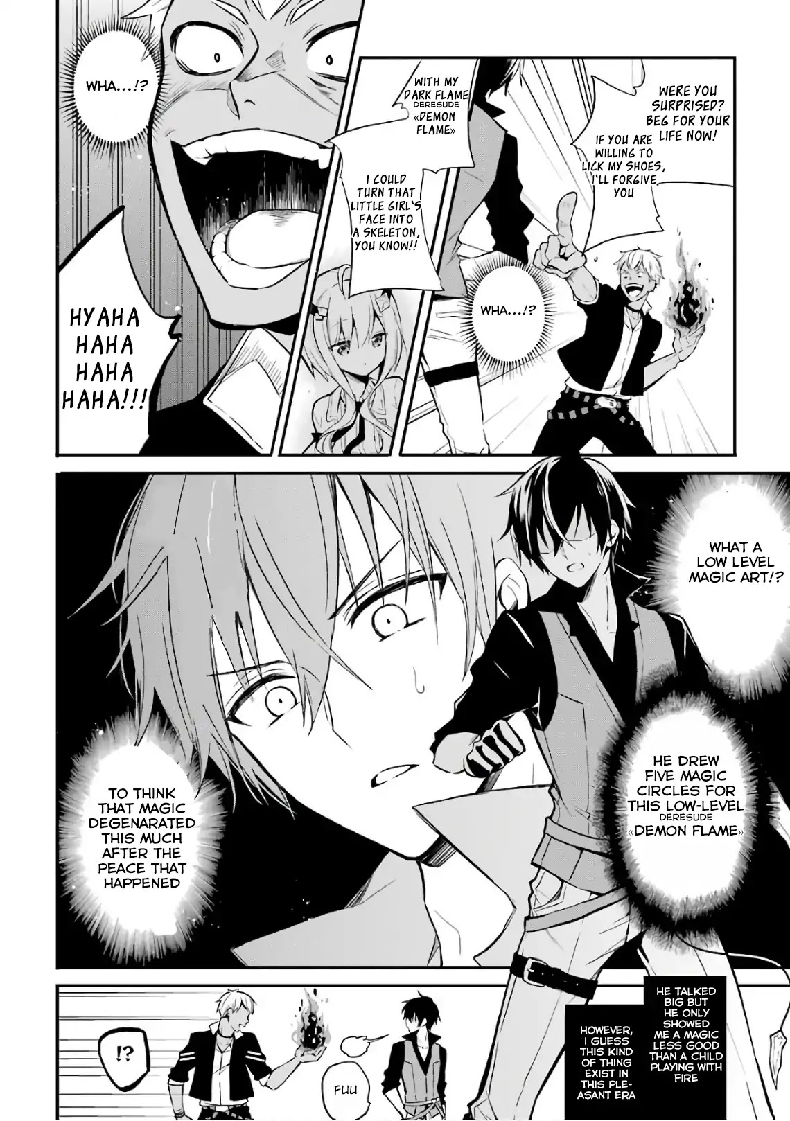 Demon King Mismatched School ~The Founder of the Strongest Demon King in History, He Arrives at School as Descendants After Reincarnating~ Chapter 1 page 37 - Chapter 1: Reincarnation and a Written Invitation