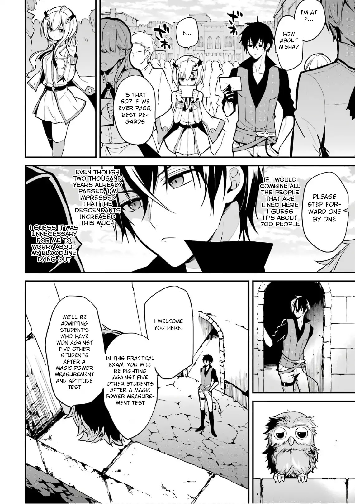 Demon King Mismatched School ~The Founder of the Strongest Demon King in History, He Arrives at School as Descendants After Reincarnating~ Chapter 1 page 41 - Chapter 1: Reincarnation and a Written Invitation