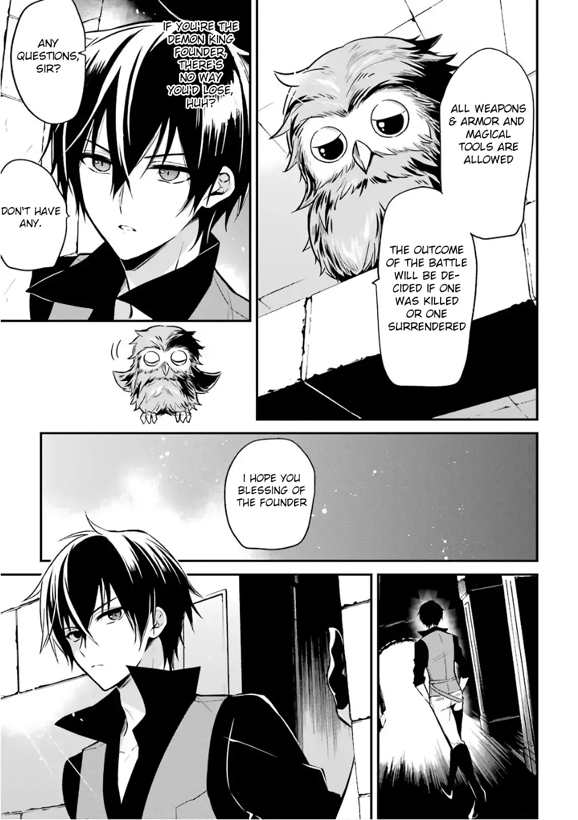 Demon King Mismatched School ~The Founder of the Strongest Demon King in History, He Arrives at School as Descendants After Reincarnating~ Chapter 1 page 42 - Chapter 1: Reincarnation and a Written Invitation