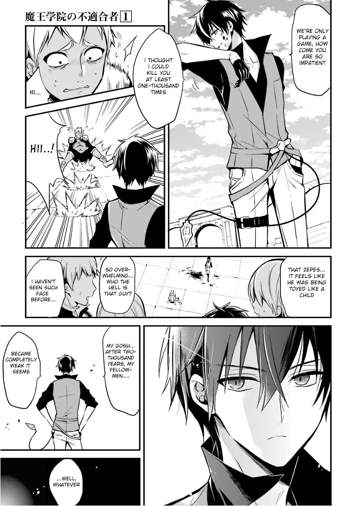 Demon King Mismatched School ~The Founder of the Strongest Demon King in History, He Arrives at School as Descendants After Reincarnating~ Chapter 1 page 70 - Chapter 1: Reincarnation and a Written Invitation
