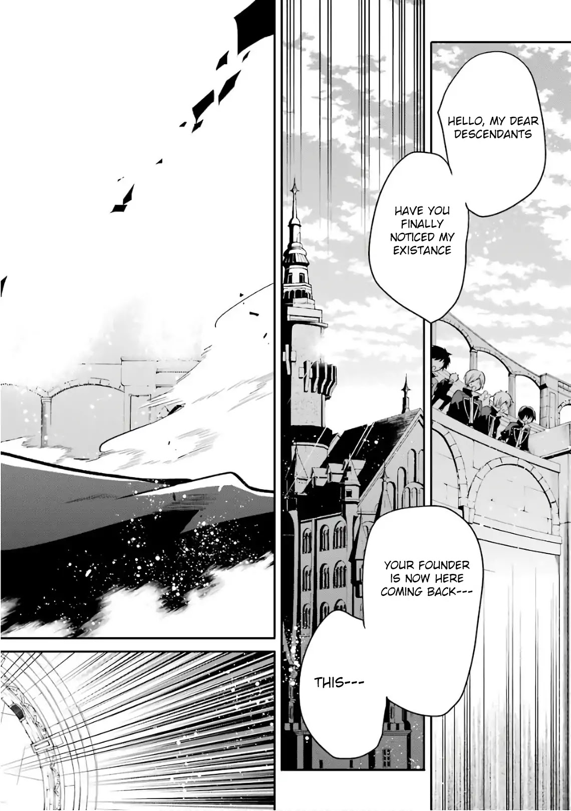 Demon King Mismatched School ~The Founder of the Strongest Demon King in History, He Arrives at School as Descendants After Reincarnating~ Chapter 1 page 71 - Chapter 1: Reincarnation and a Written Invitation