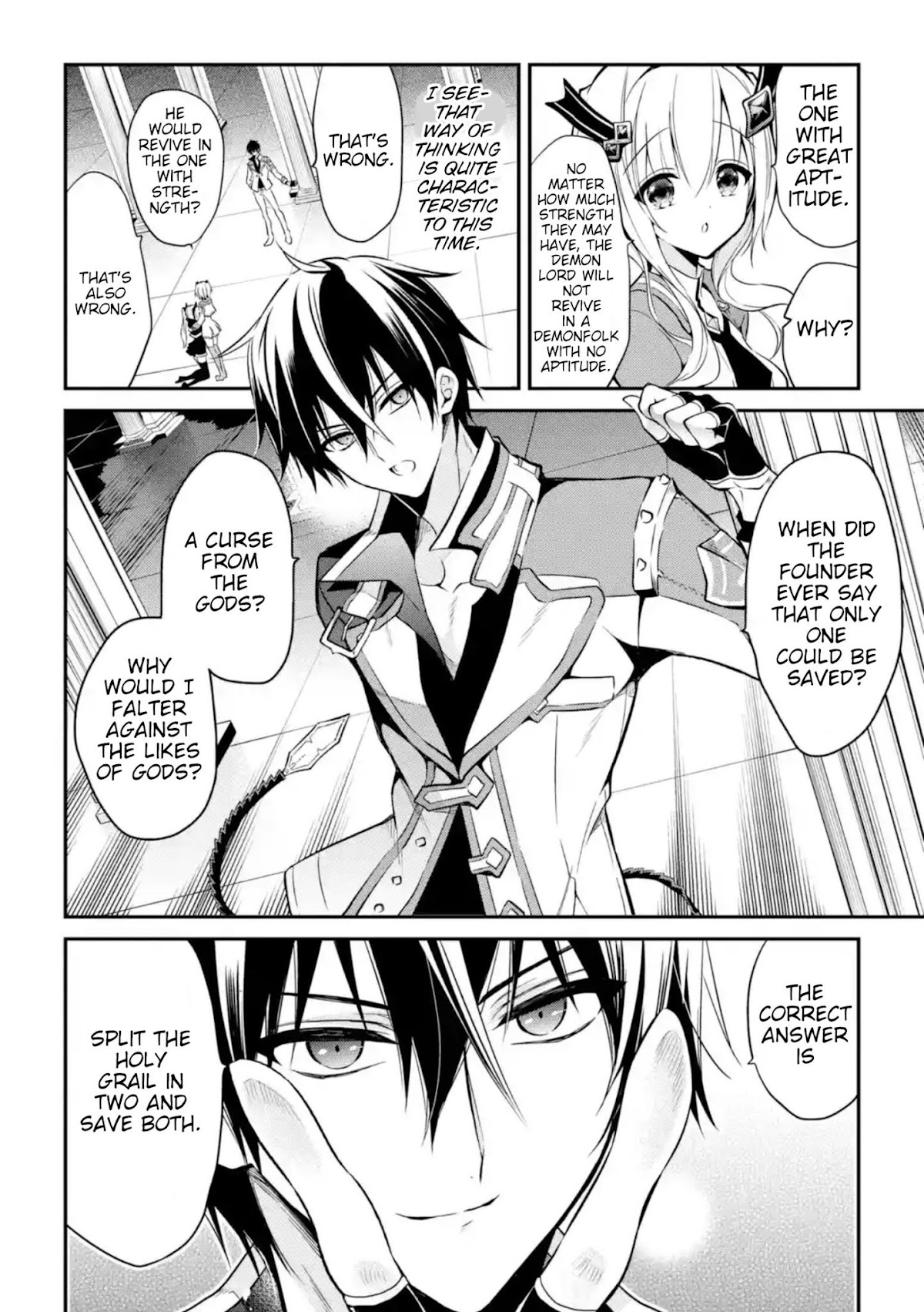 Demon King Mismatched School ~The Founder of the Strongest Demon King in History, He Arrives at School as Descendants After Reincarnating~ Chapter 10 page 9 - Chapter 10: The Whereabouts of the Miracle