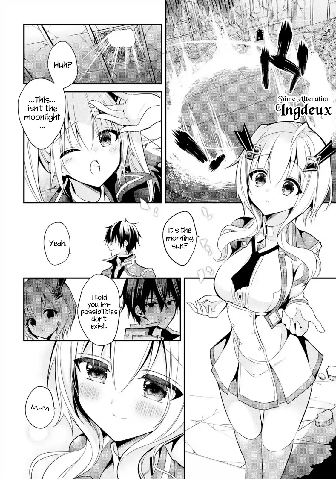 Demon King Mismatched School ~The Founder of the Strongest Demon King in History, He Arrives at School as Descendants After Reincarnating~ Chapter 12.3 page 10 - Chapter 12.3
