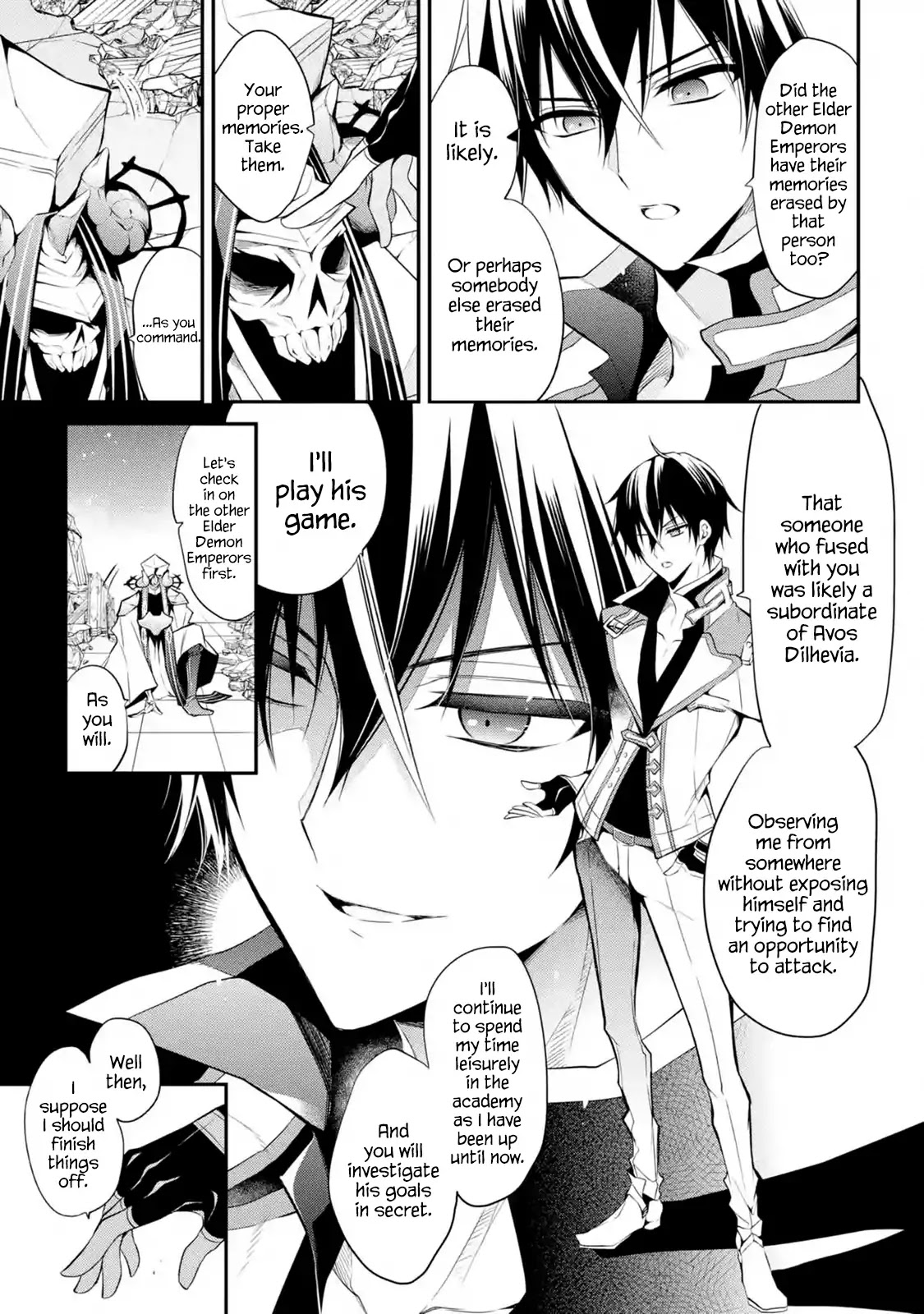 Demon King Mismatched School ~The Founder of the Strongest Demon King in History, He Arrives at School as Descendants After Reincarnating~ Chapter 12.3 page 9 - Chapter 12.3