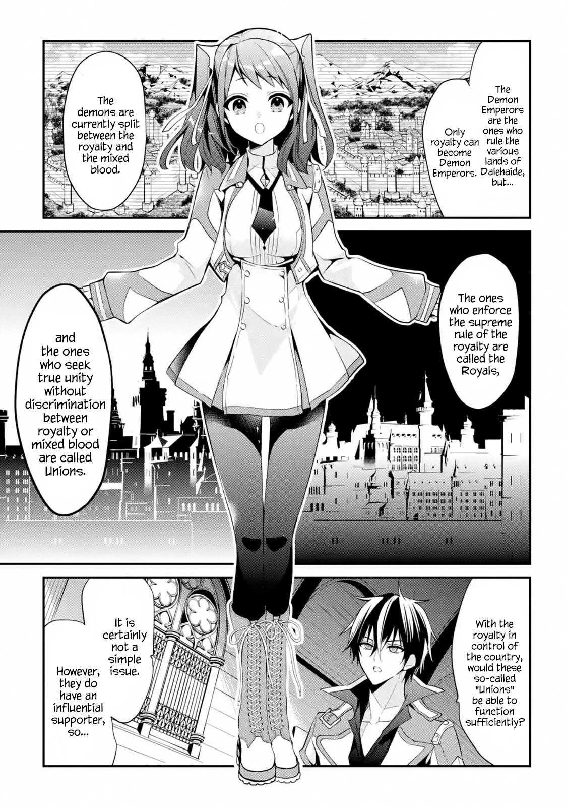 Demon King Mismatched School ~The Founder of the Strongest Demon King in History, He Arrives at School as Descendants After Reincarnating~ Chapter 13.3 page 7 - Chapter 13.3