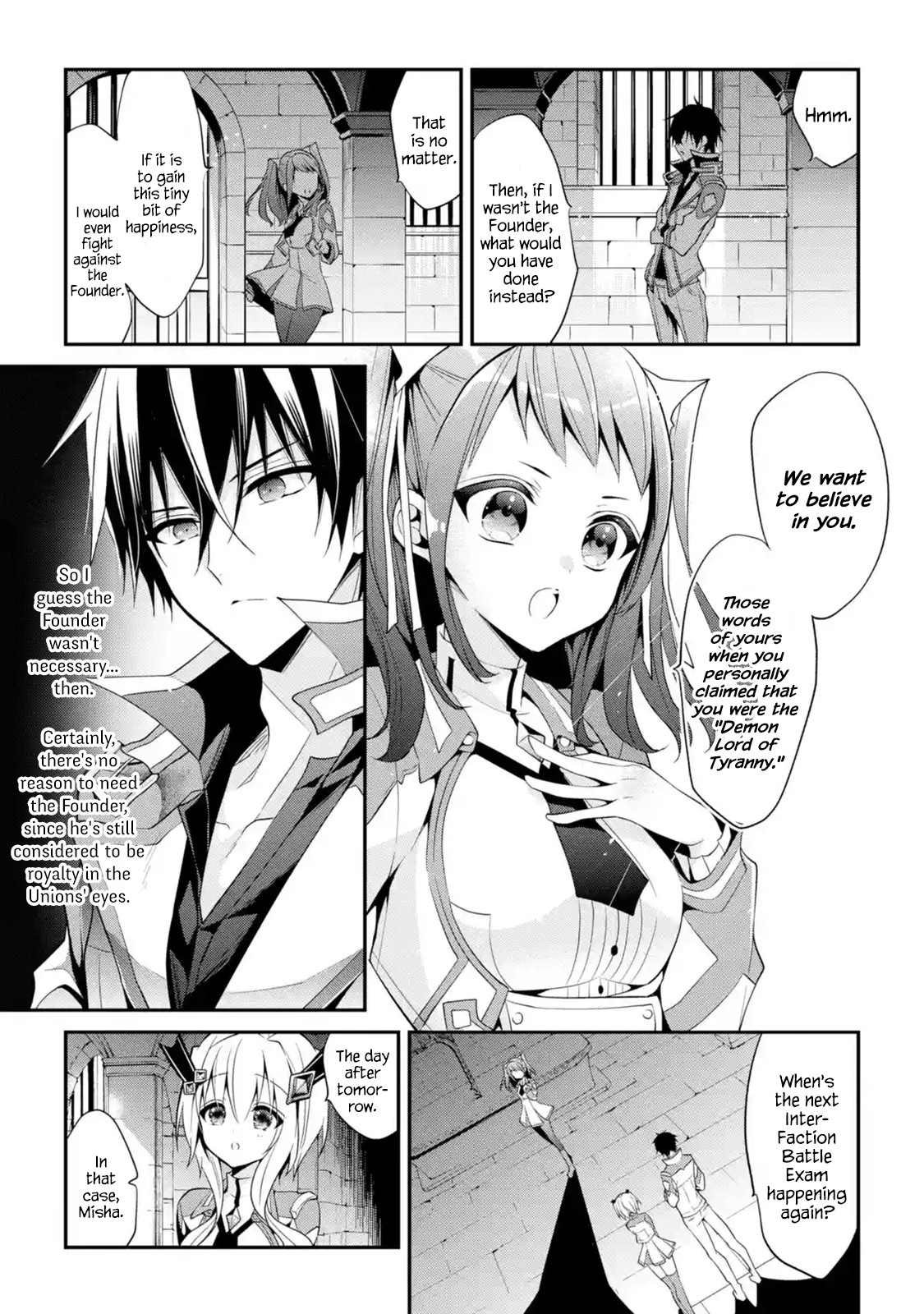 Demon King Mismatched School ~The Founder of the Strongest Demon King in History, He Arrives at School as Descendants After Reincarnating~ Chapter 13.5 page 1 - Chapter 13.5