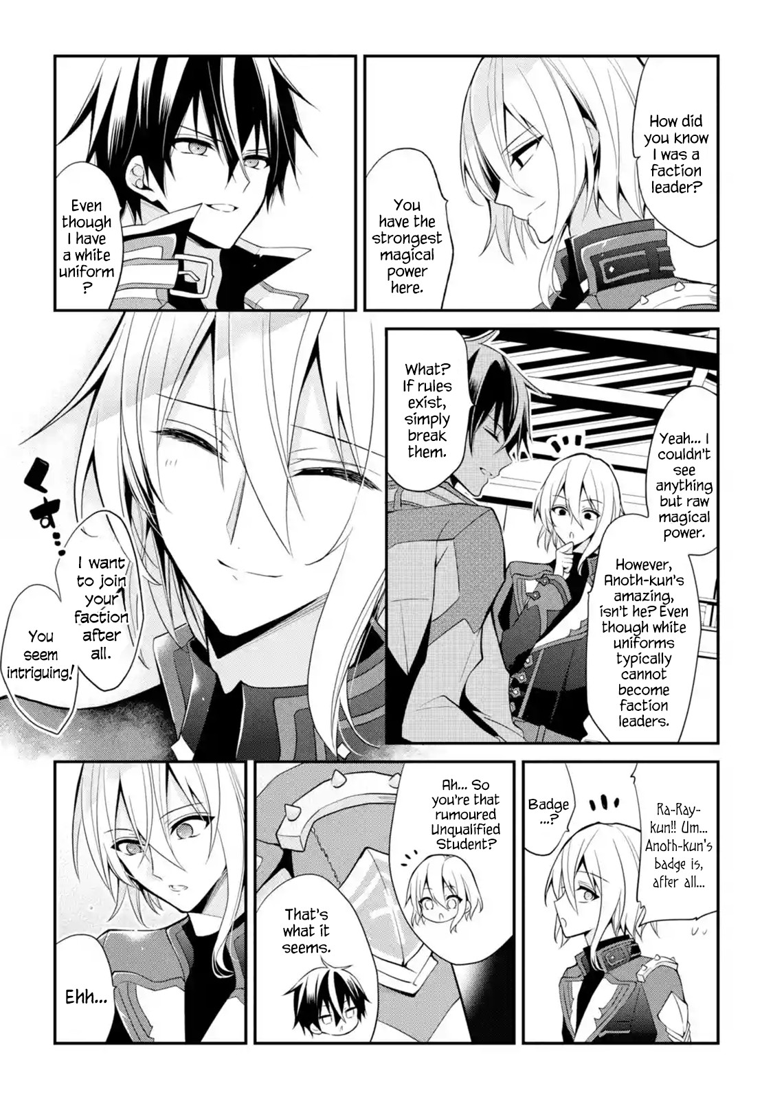 Demon King Mismatched School ~The Founder of the Strongest Demon King in History, He Arrives at School as Descendants After Reincarnating~ Chapter 13.5 page 9 - Chapter 13.5