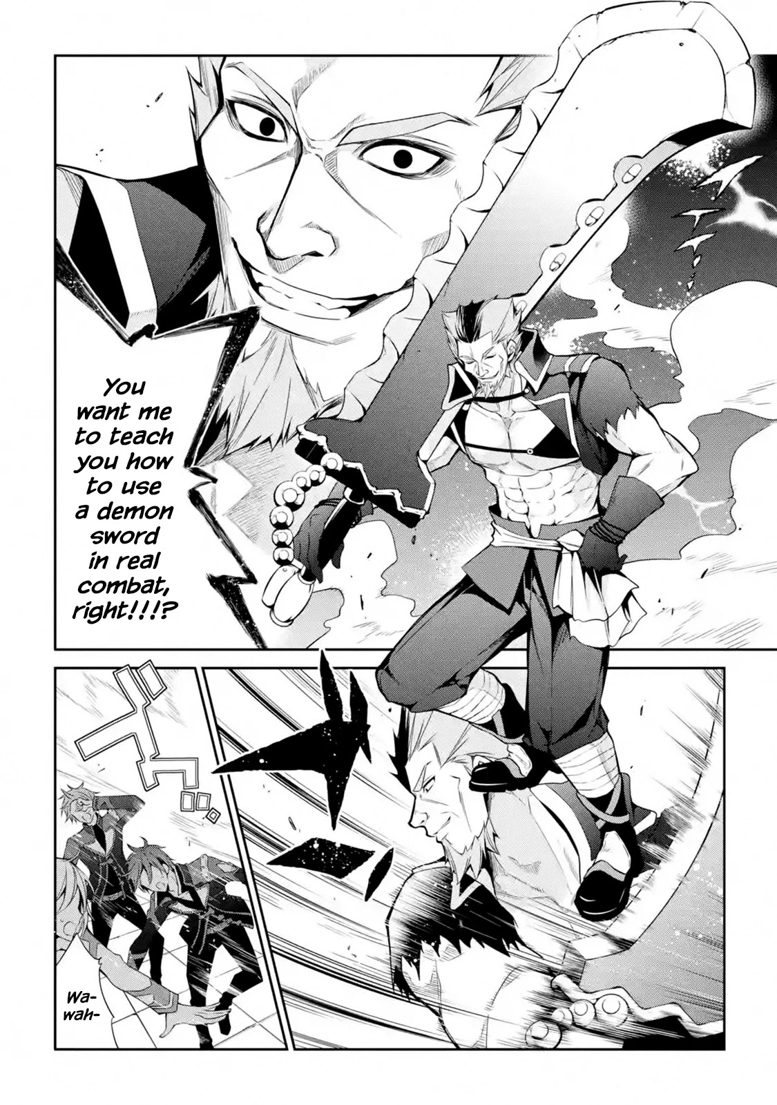 Demon King Mismatched School ~The Founder of the Strongest Demon King in History, He Arrives at School as Descendants After Reincarnating~ Chapter 14 page 10 - Chapter 14: Demon Sword Training