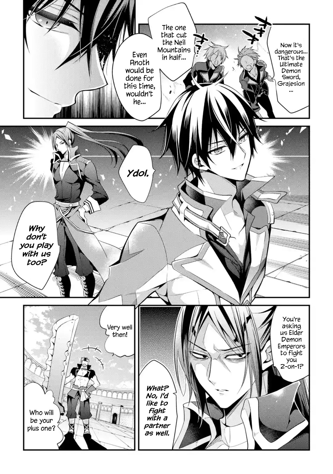 Demon King Mismatched School ~The Founder of the Strongest Demon King in History, He Arrives at School as Descendants After Reincarnating~ Chapter 14 page 11 - Chapter 14: Demon Sword Training
