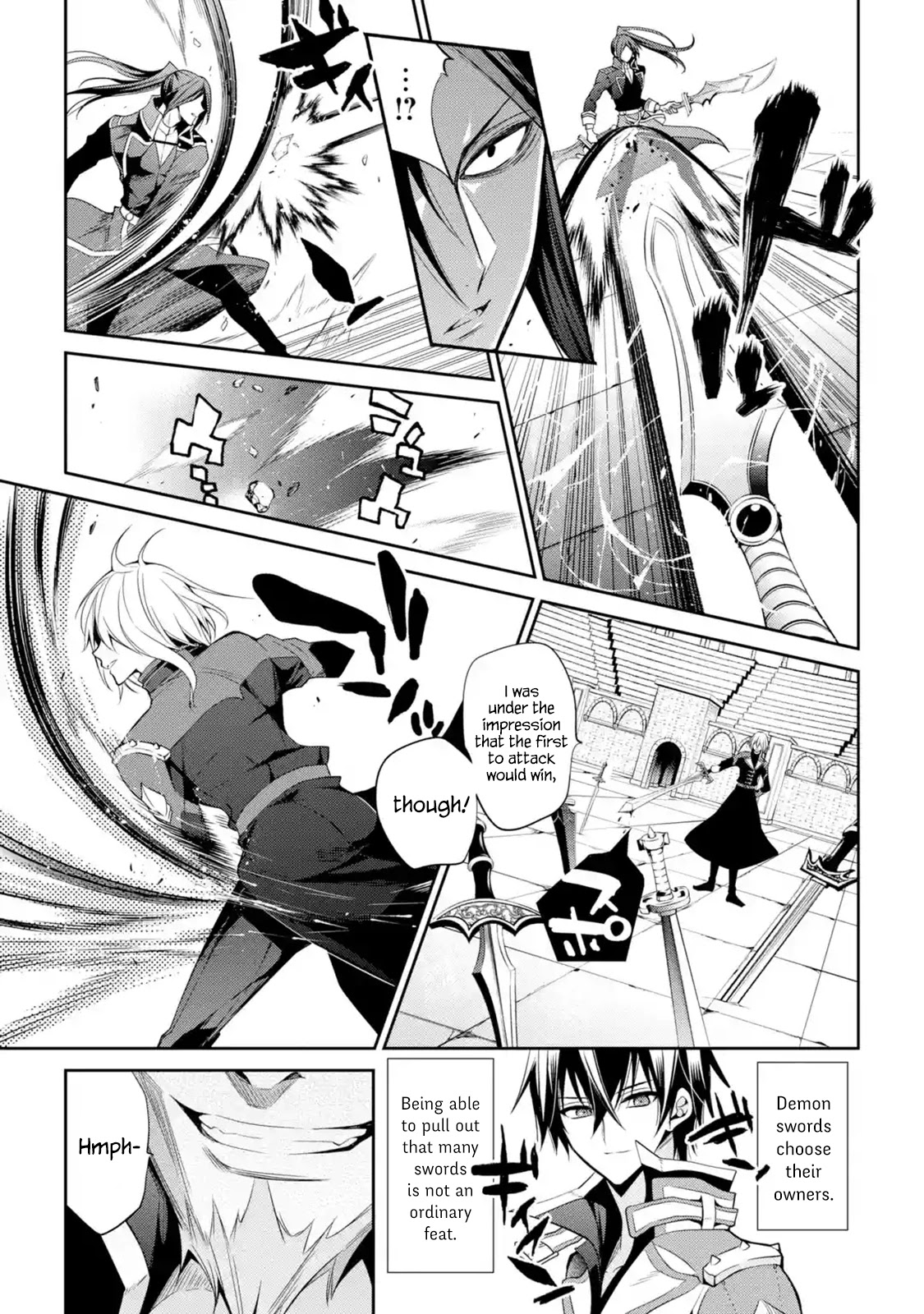 Demon King Mismatched School ~The Founder of the Strongest Demon King in History, He Arrives at School as Descendants After Reincarnating~ Chapter 14 page 15 - Chapter 14: Demon Sword Training