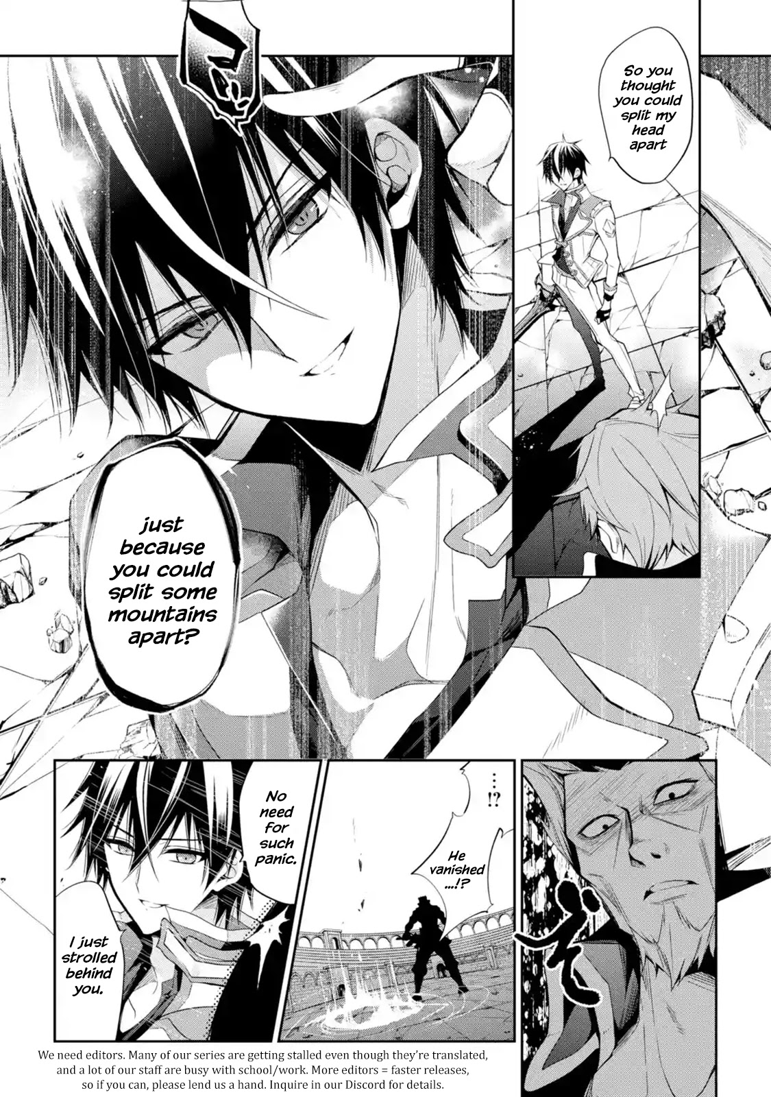 Demon King Mismatched School ~The Founder of the Strongest Demon King in History, He Arrives at School as Descendants After Reincarnating~ Chapter 14 page 18 - Chapter 14: Demon Sword Training